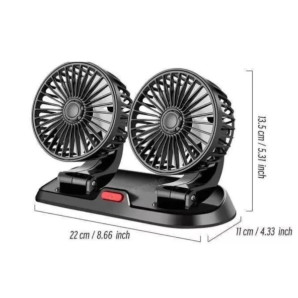 Ventilador multidireccional para Auto