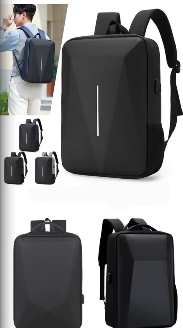 MOCHILA IMPERMEABLE ANTIRROBO CON USB - Imagen 2