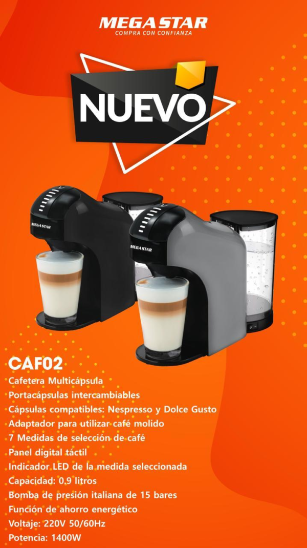 cafetera multicapsula