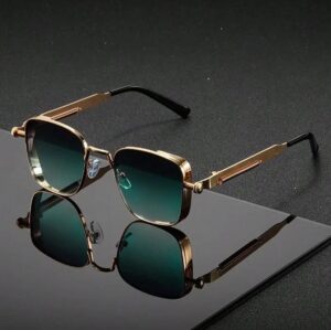 Lentes de sol de metal cuadradas lentes de sol accesorio paraguay