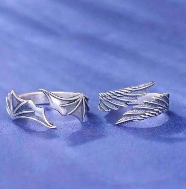 Set de 2 anillos Duki (ajustable)