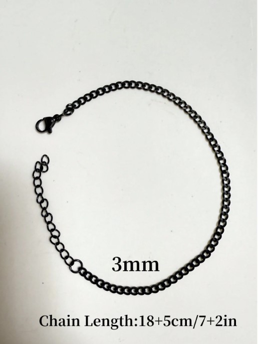 Brazalete de inoxidable ajustable, joyería minimalista