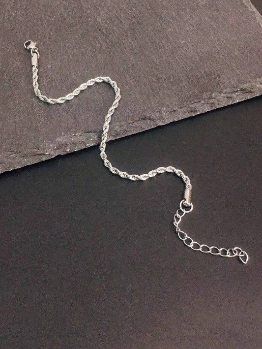 pulsera para hombre de cuerda retorcida