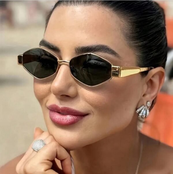 gafas poligonales dama