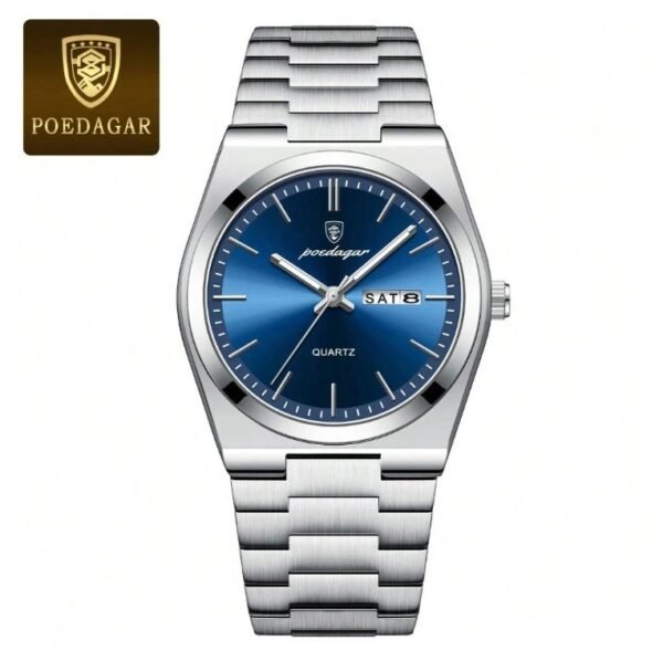 Reloj Poedagar cara azul